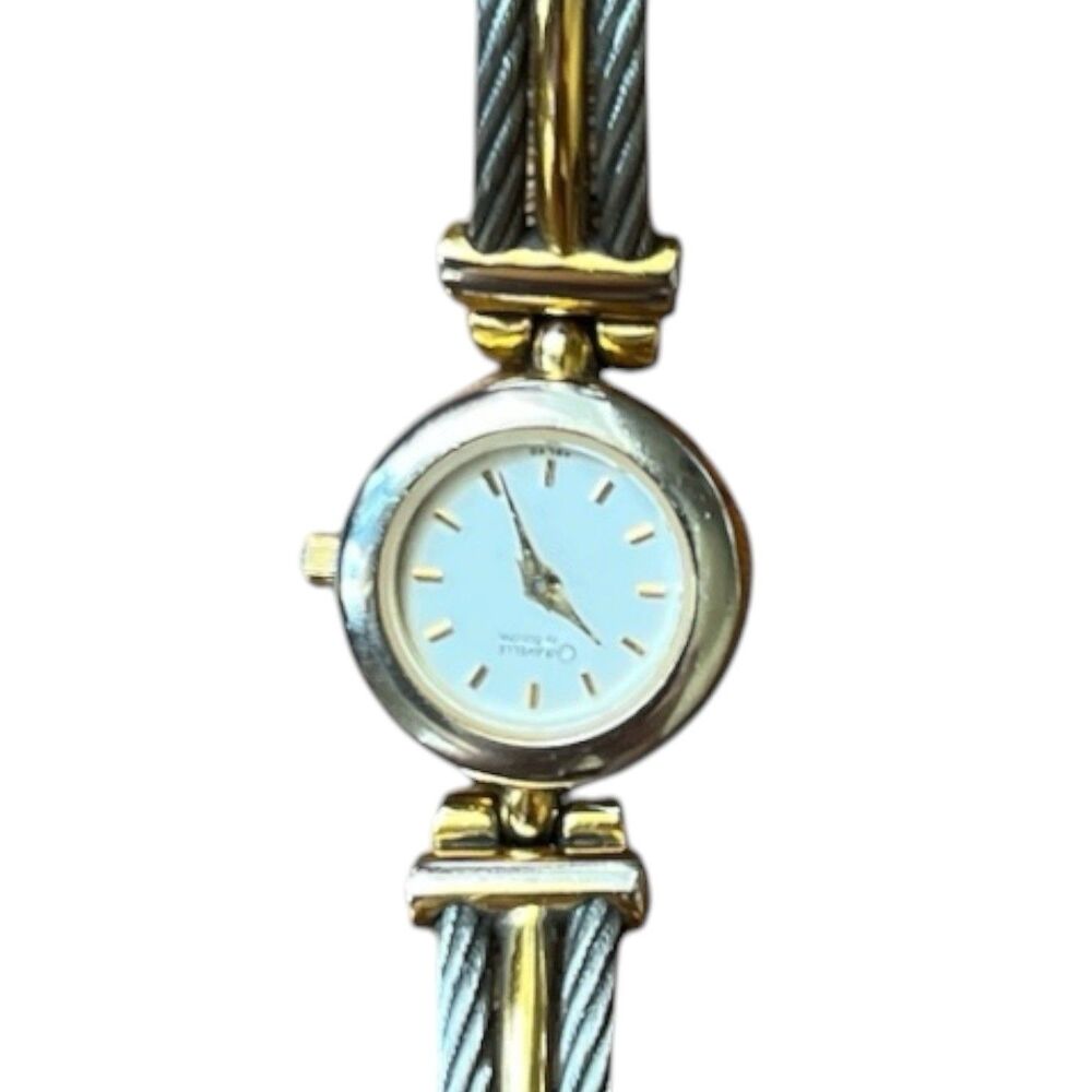 Vintage Bulova Ladies Watch 46L40 Collectible French MVT T7 Needs Battery